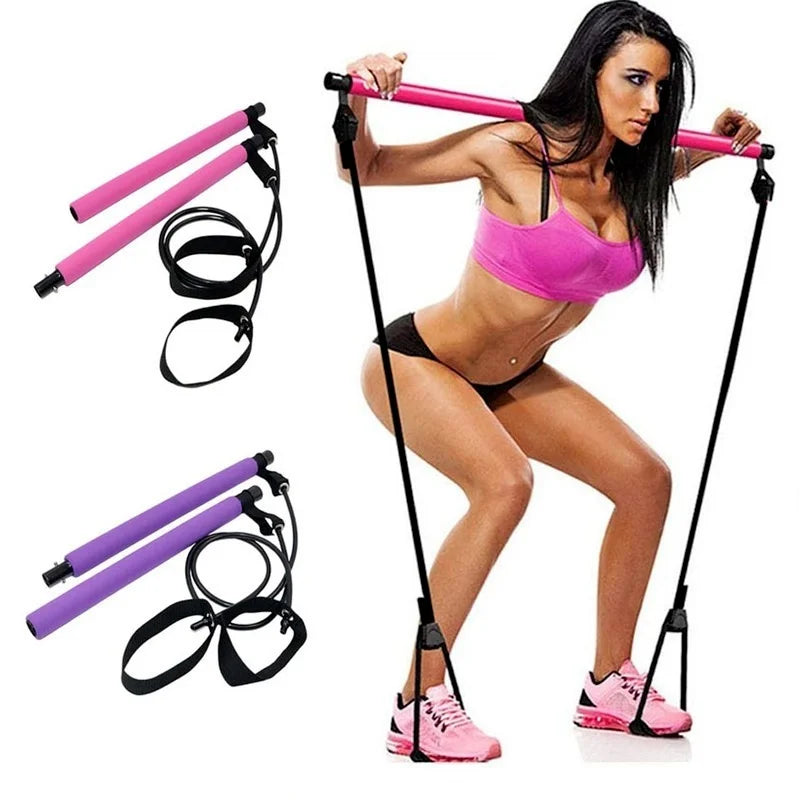 Portable Pilates Bar Stick